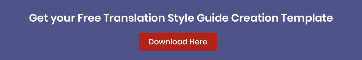 Get your Free Translation Style Guide Creation Template